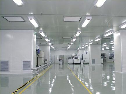 集成电路无尘车间设计装修:送风系统FFU单元及车间施工建设